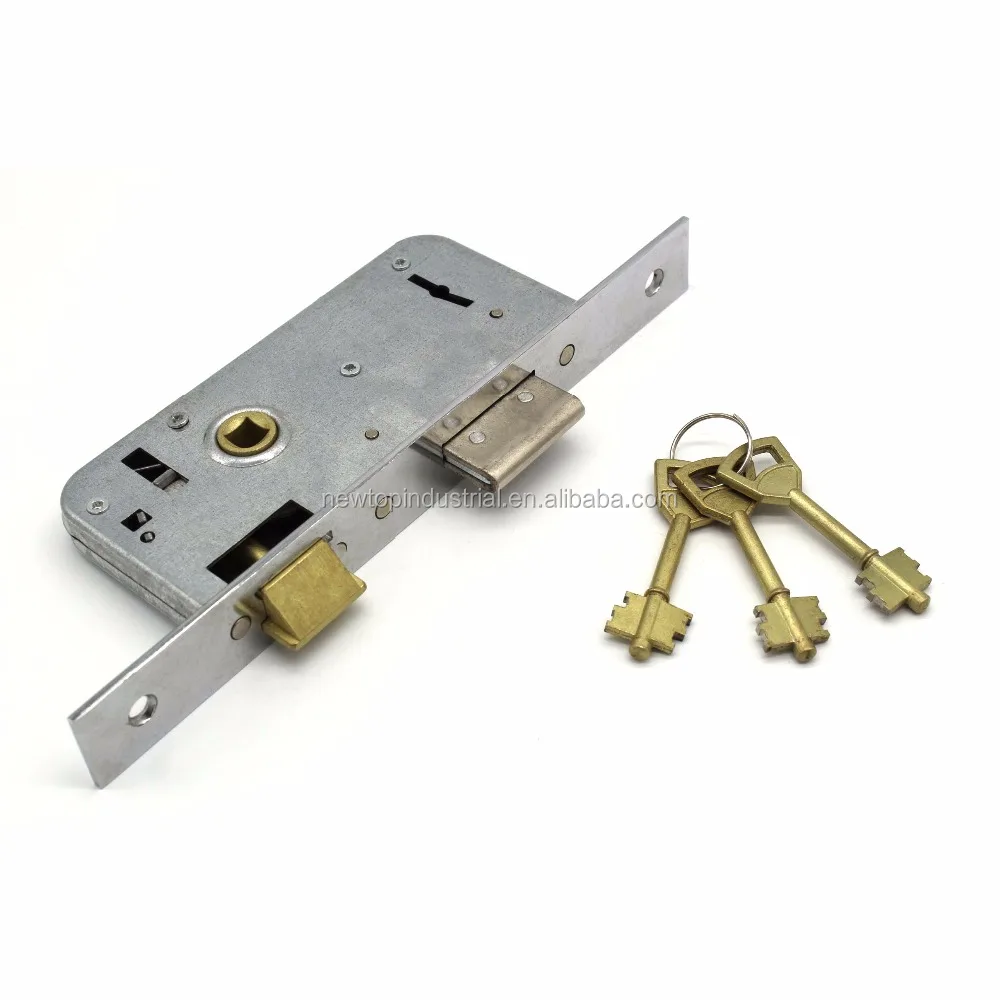 
72x40mm lever lock body with key lock for Argentina 