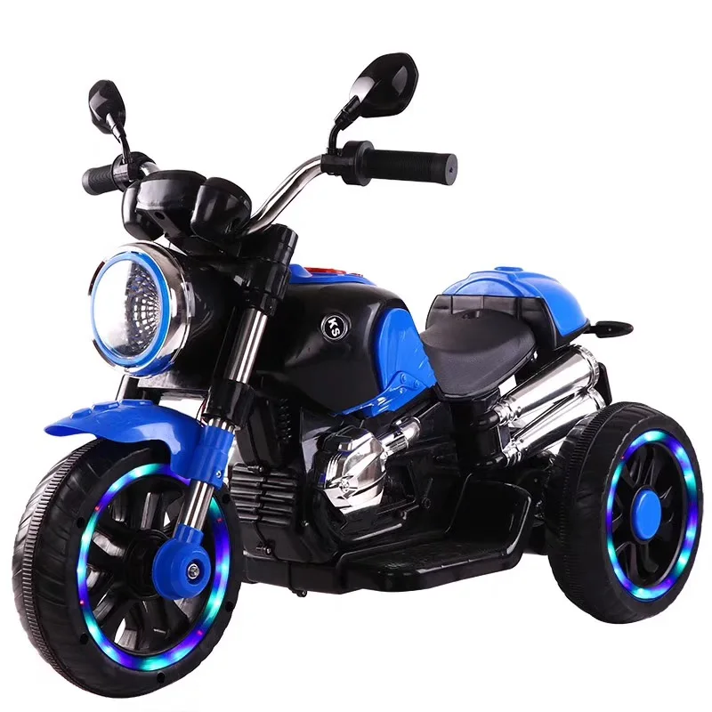 New Design Unisex Electric Motorcycle Kids Ride-on Toy in Plastic Battery Power Wheel Electric Wheel Model Toy