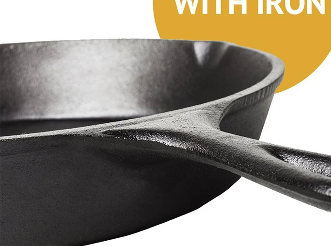 Wholesale 6 inch frying pan Pre Seasoned cast iron crepe pan