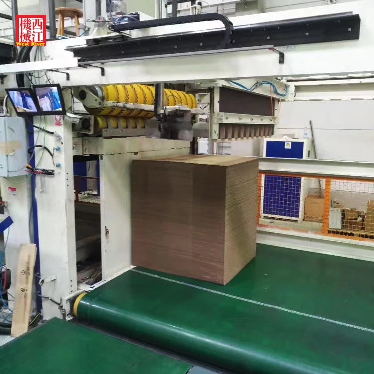 
Автоматический картонный Конвейерный штабелер с управлением PLC 