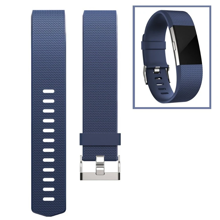 Silicone Band For Fitbit Charge 2 Silicone Watch Band Replacement Strap Bracelet for Women Men