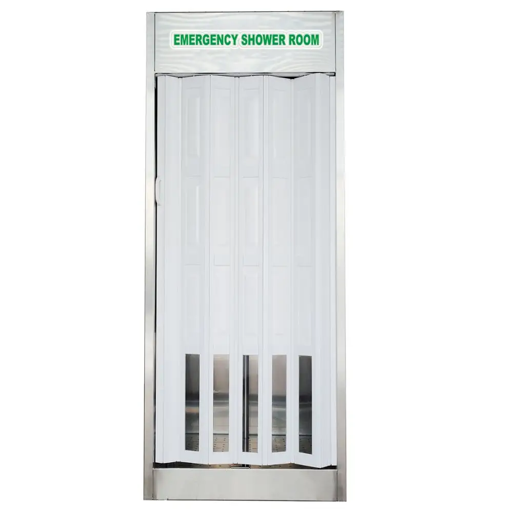 Enclosed Safety Shower and Emergency Eye Wash Cabin