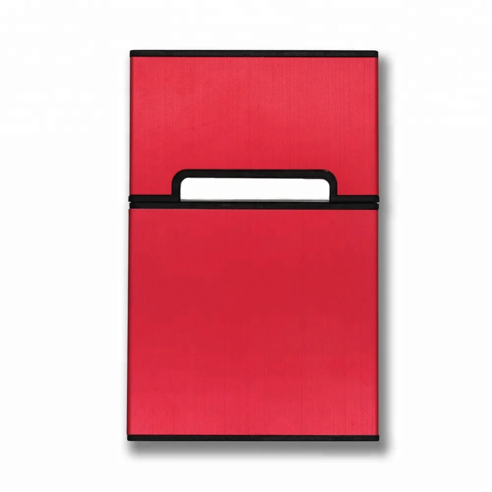 
Wholesale Waterproof Slim Aluminium Cigarette Case Wholesaler cigarette cover protector Cigarette Box for lady 