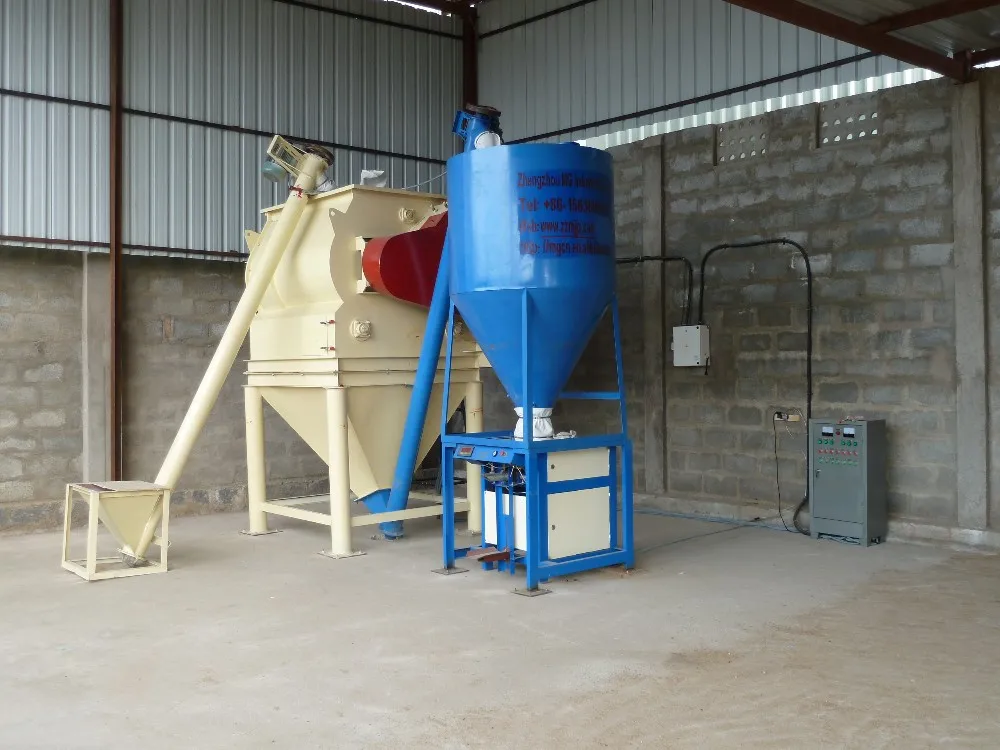 Factory  Mix Dry Packing Plaster Automatic Weight Premixed Lime Mortar Mixer Simple Tile Grout Making Machine