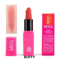 Ready To Ship 6 colors Custom logo Organic penis Lipstick moisturizing Mushroom matte Lipstick