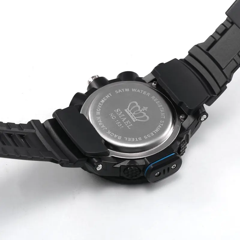 
Wholesale fashion lcd display analog digital wrist watch cheap 