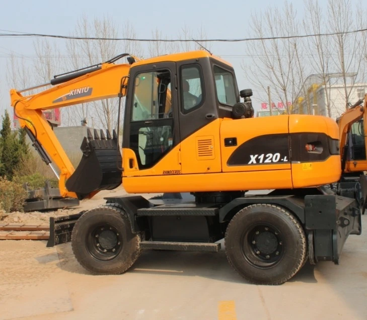 Китайский гусеничный экскаватор X120-L XINIU/Rhinoceros колесный 12 тонн