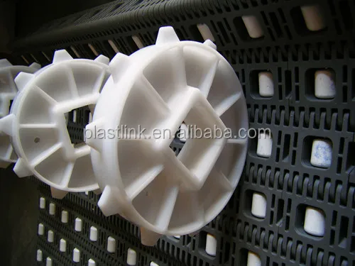 400 series Plastic Roller Top Modular Belt Flexible Universal Ball Conveyor Belt manufacturer