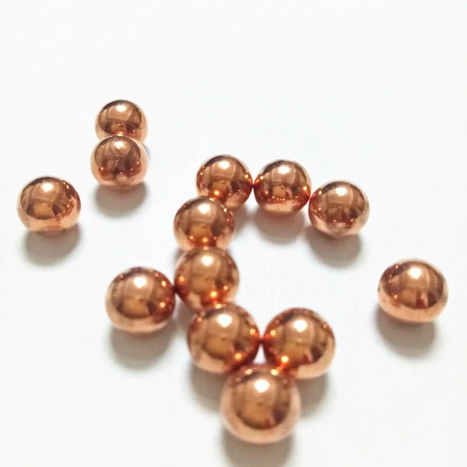 Wholesale copper balls 4.5mm solid pure copper balls with good quality