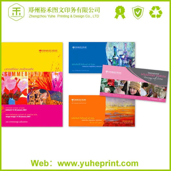 A4 A5 mini flyer creative deisng factory printing advertising sample flyers