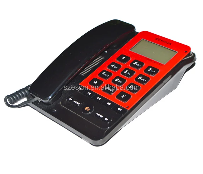ESN-198 Corded telephone  landline phone caller ID telephone office  home telephone
