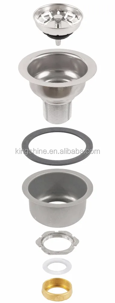 Сетчатый фильтр для раковины из нержавеющей стали/сетчатый фильтр для раковины 2 дюйма/сетчатый фильтр для корзины с подъемной пробкой