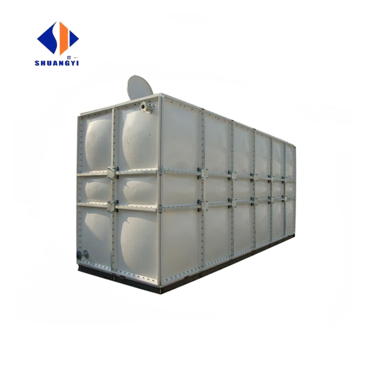 Low Price Modular GRP SMC Fiberglass Composite Water Tank