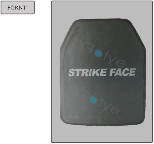 
Military NIJ0101.06 III icw Ceramic Bullet Proof Plate, 10