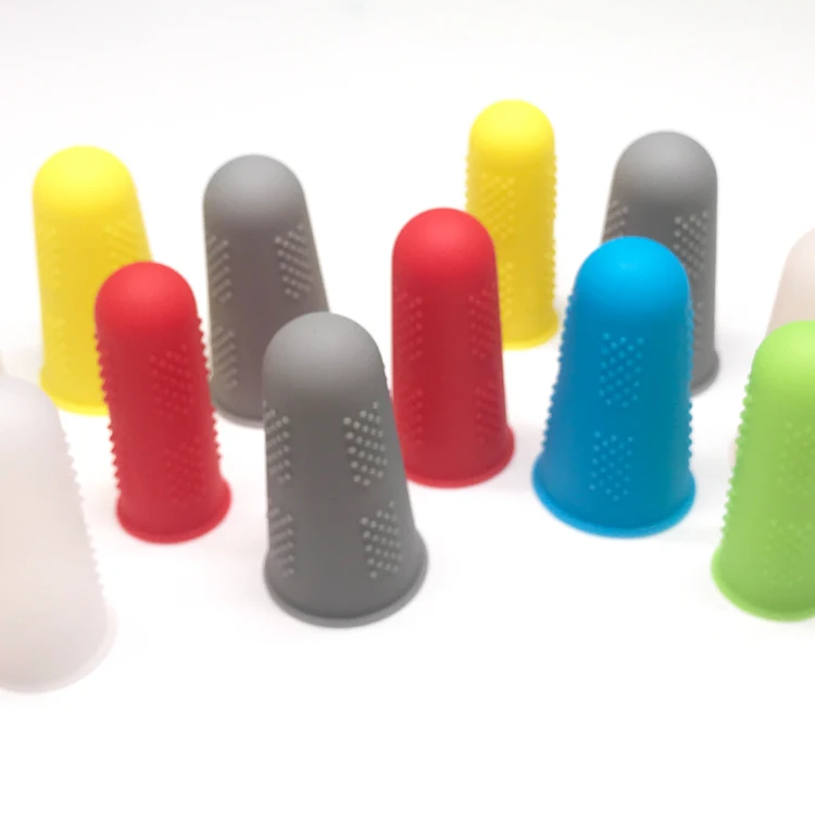 anti-slip soft silicone rubber finger cots/finger cover protector