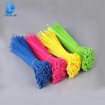 approved Colorful Nylon 66 Self-locking Cable Tie