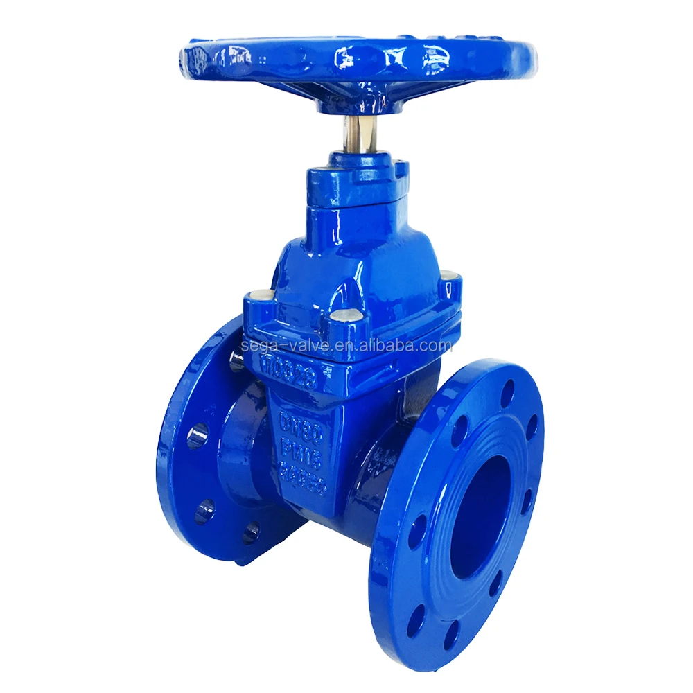 
Resilient seated gate valve 
