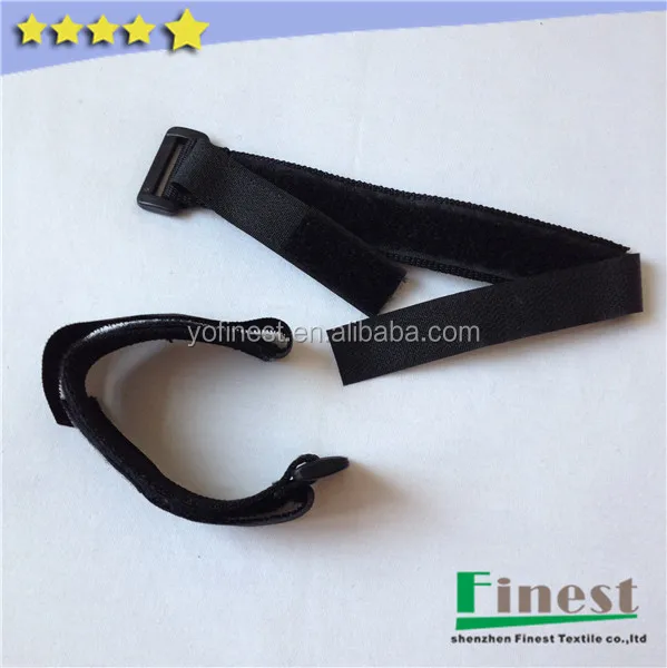 Custom Design Nylon Hoop and Loop Wrist Band webbing bracelet