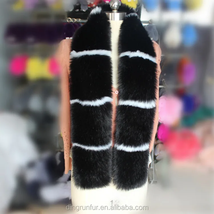 
Artificial imitated Fur Faux Fur Collar Fake Fur Trims For Hood 