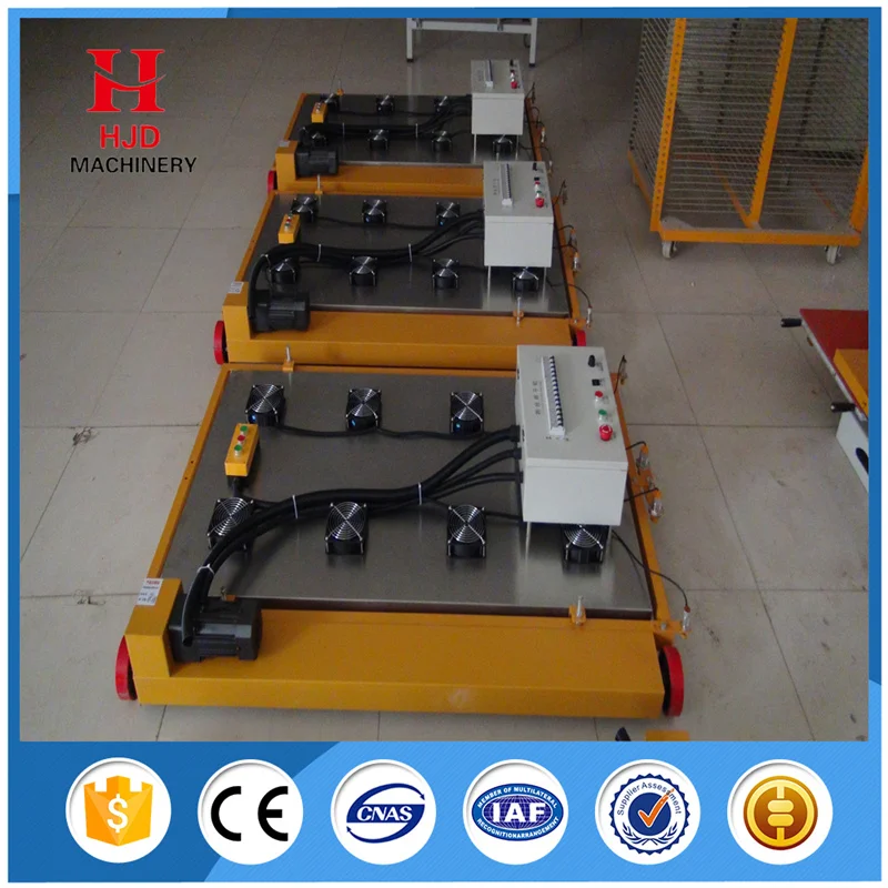 
High Grade t-Shirt Screen Printing Automatic Moving Flash Dryer Price 