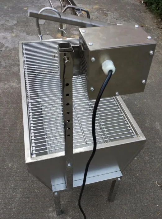 
Cheap commercial Large Charcoal Barbecue pig roaster With Electric Motor Grill for sale 