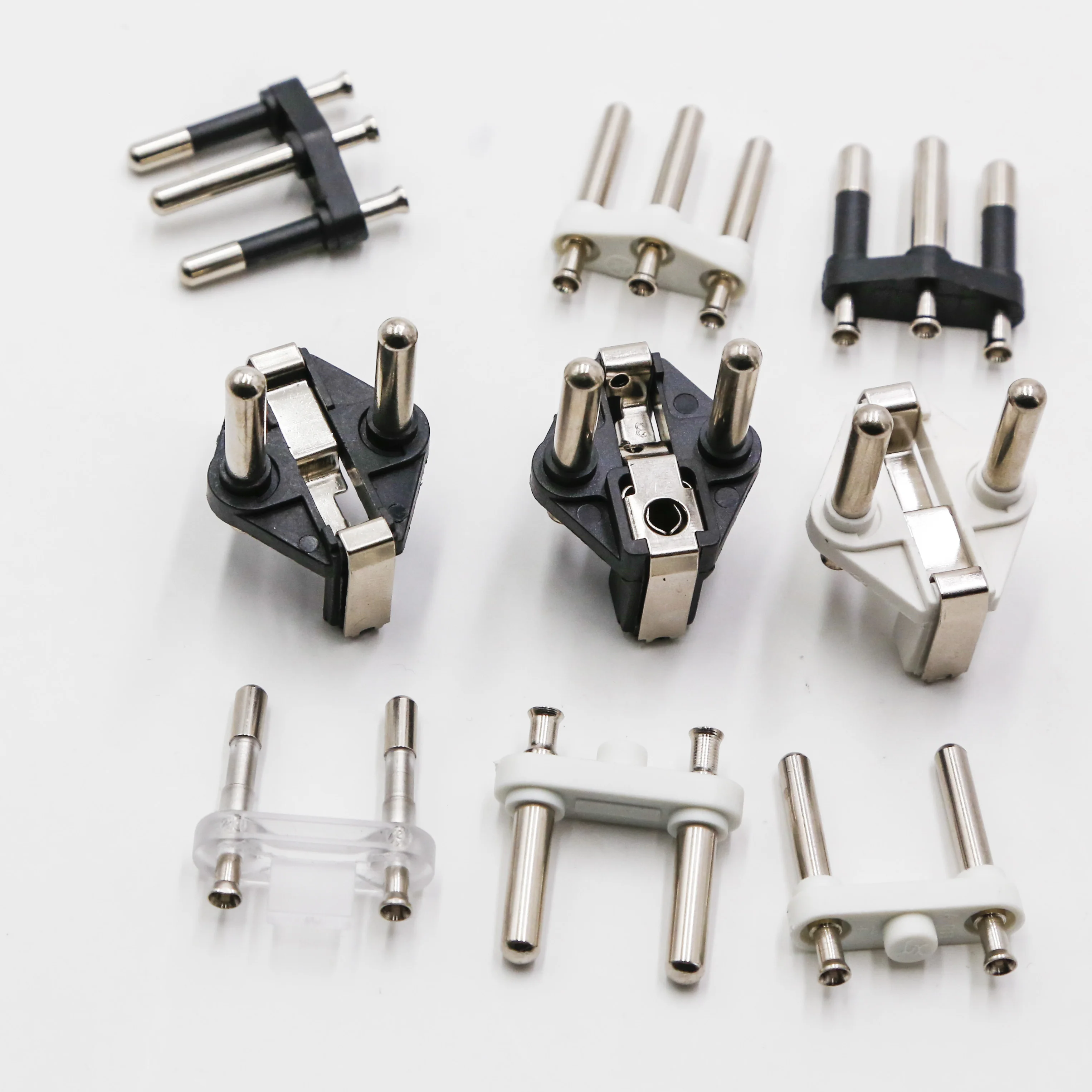 MD-02A  VDE    plug insert middle east europe schuko  4.8mm solid hollow pins