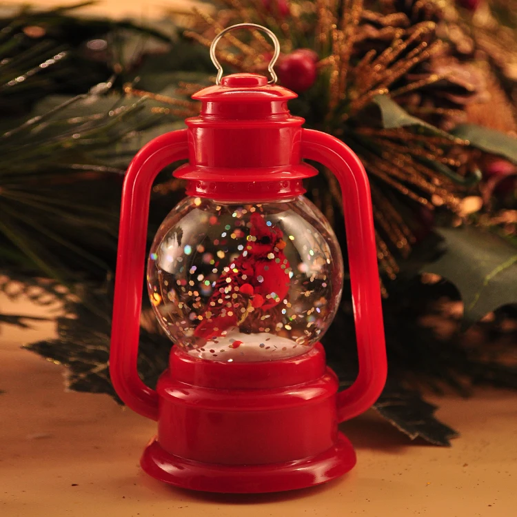 
Christmas snow globe led water globe lantern 