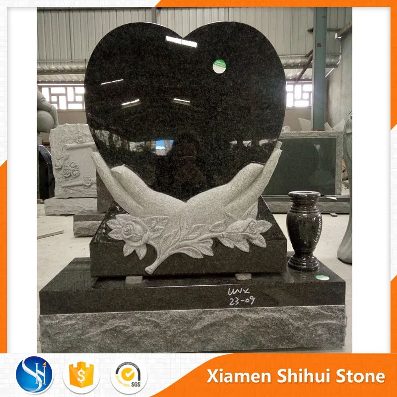 China Black Granite Monuments With Factory Price