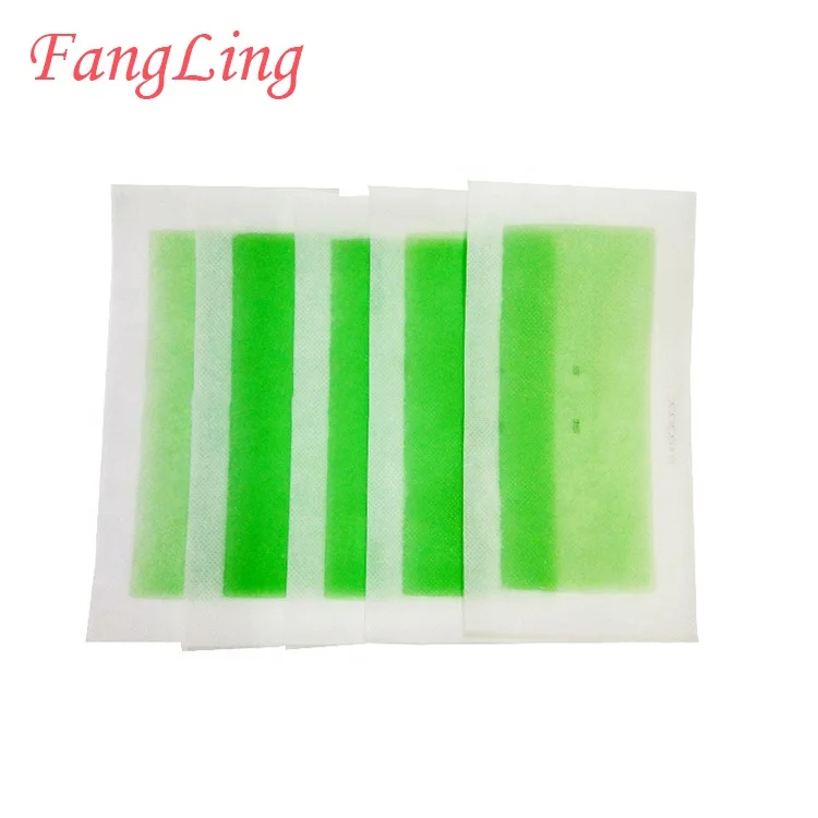 
Chinese products wholesale painless no harm natural disposable hair removal body cold wax strips 