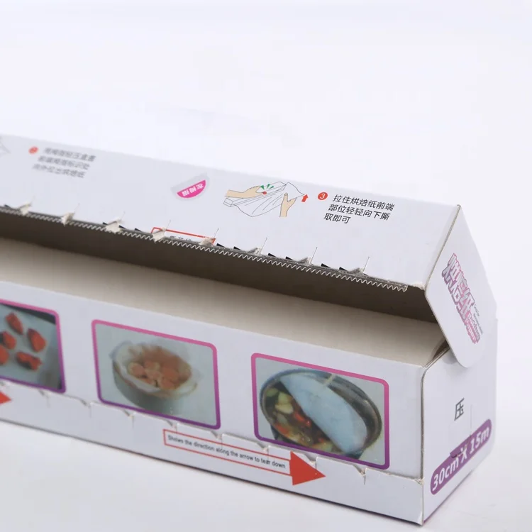 
Household Food Grade Bread Baking Cooking Pan Liner Paper Sheets 