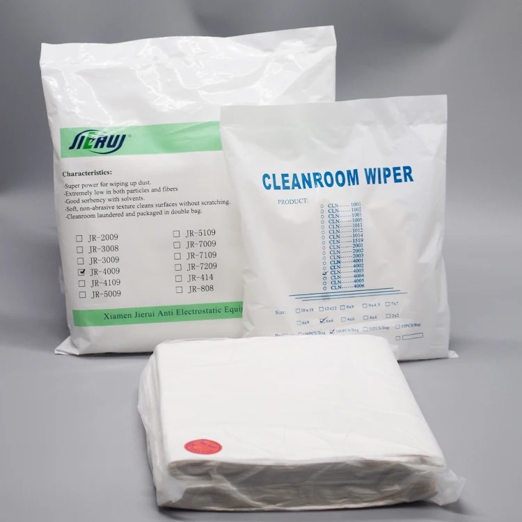 180gsm Super Soft Absorbency Double Knitted Microfiber Wipes Clean Room Wiper