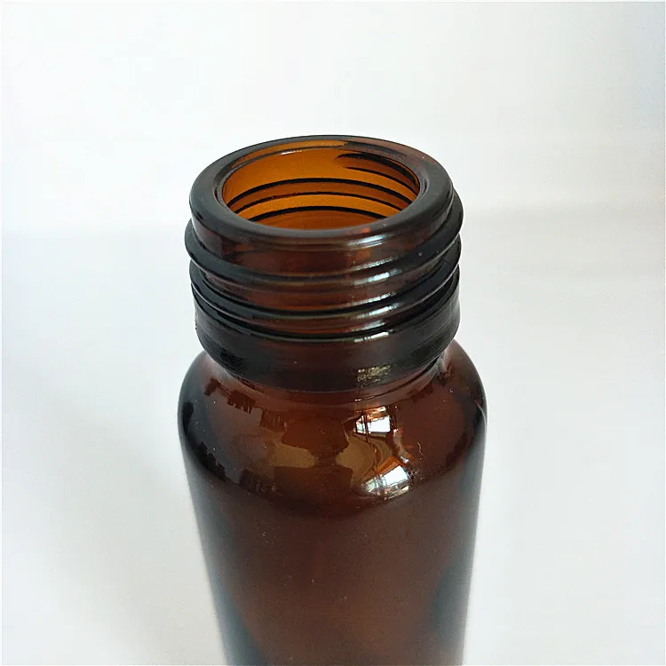 20ml   pharmaceutical oral liquid amber glass bottles with stopper and aluminium cap