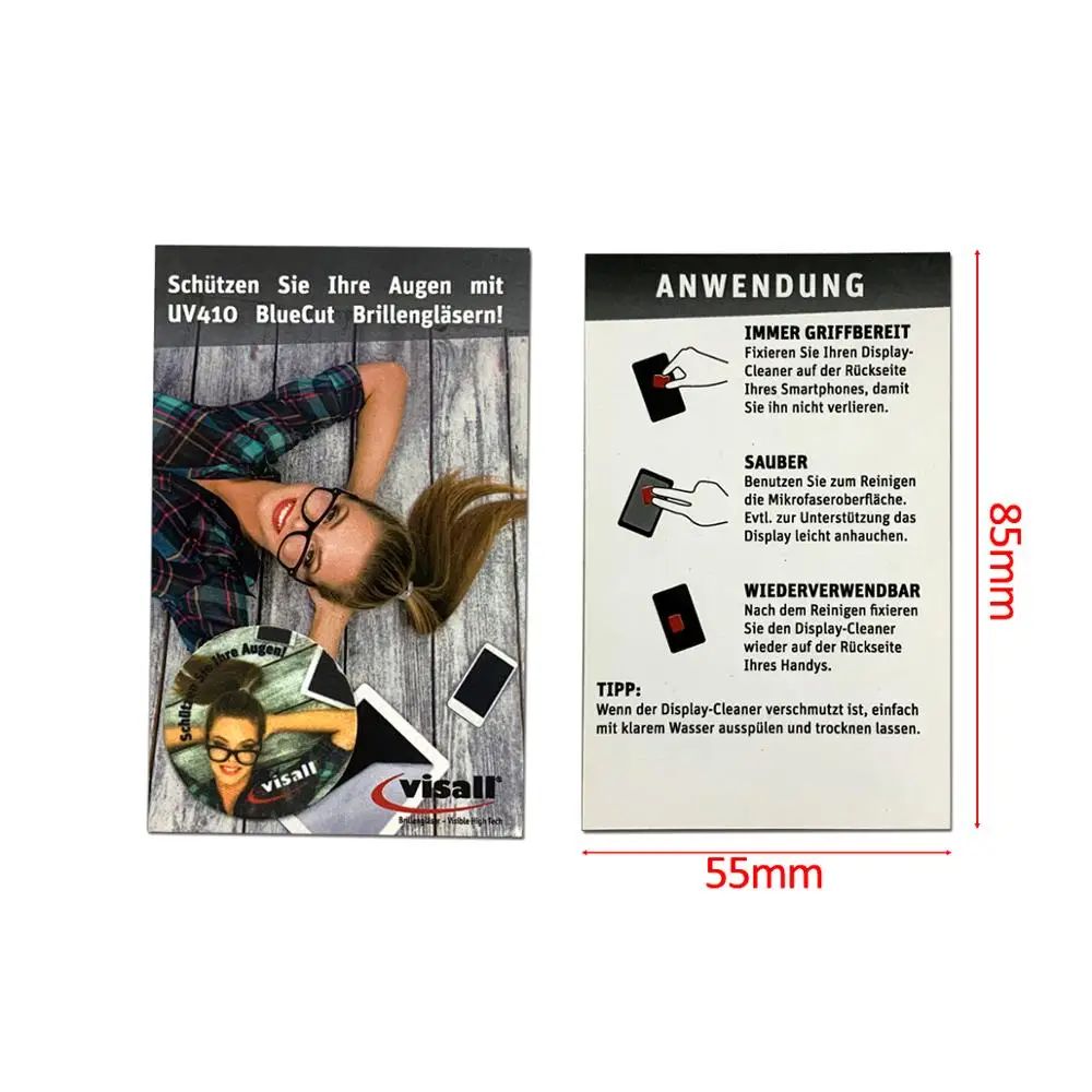 Digital products use microfibre screen cleaning silicone mobile phone screen cleaner