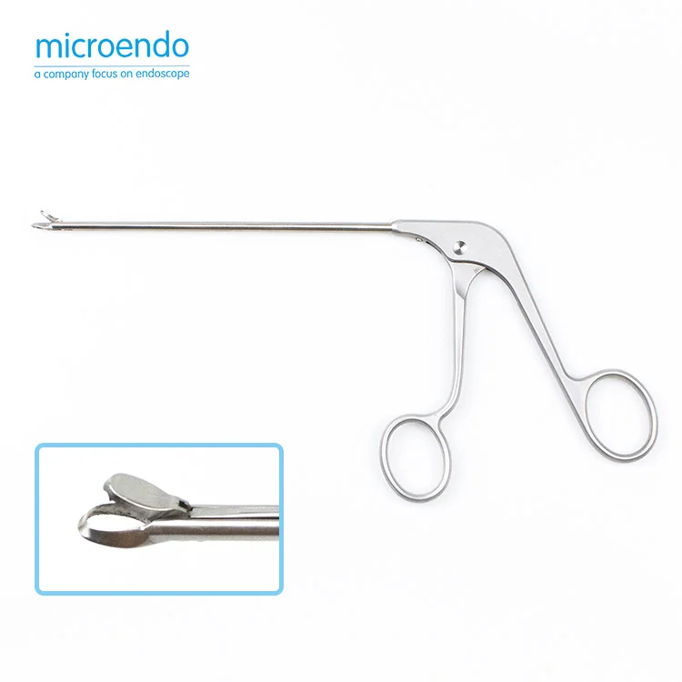 Oval biter arthroscopy punches arthroscopy instruments medical arthroscopic punch forceps oval head
