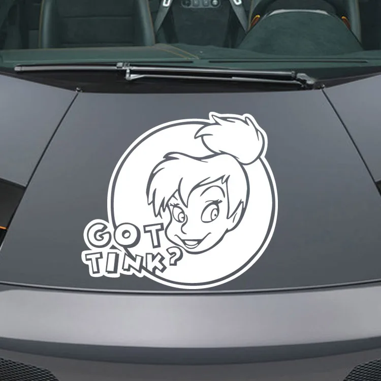 Durable long lasting waterproof die cut car body vinyl sticker decal