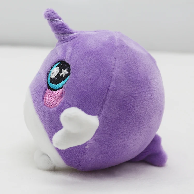 Round shape memory foam filling stuffed animal unicorn plush toys for relaxing