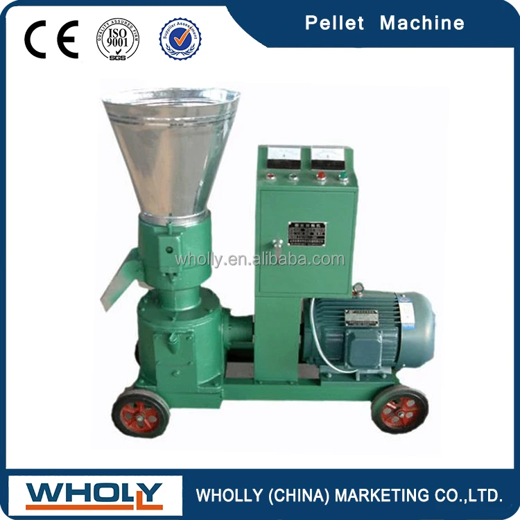 Electrical motor flat die farm feed machine animal feed pellet press machine for sale
