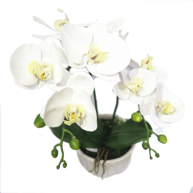 Hot selling artificial flowers orchids real touch orchid with great price