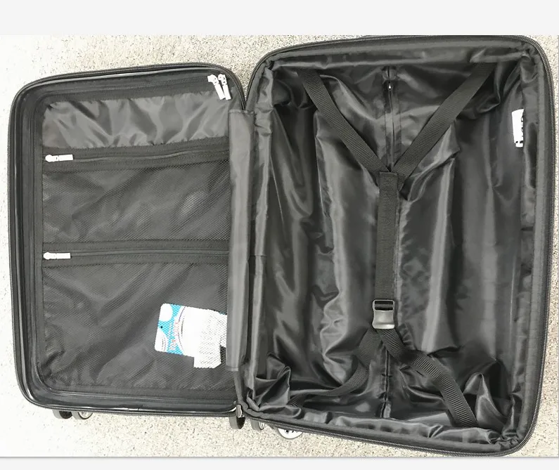diib brand luggage bag travel hard plastic suitcase