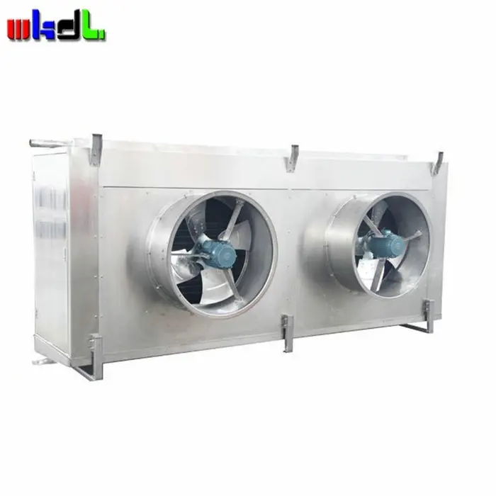 refrigeration hot gas defrost industrial ammonia evaporator