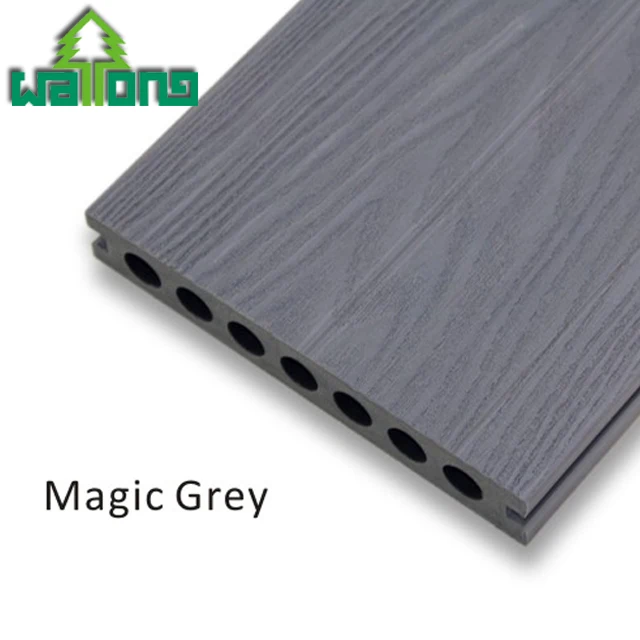 3rd Generation WPC New Tech plastic Wood composite decking UV resistant