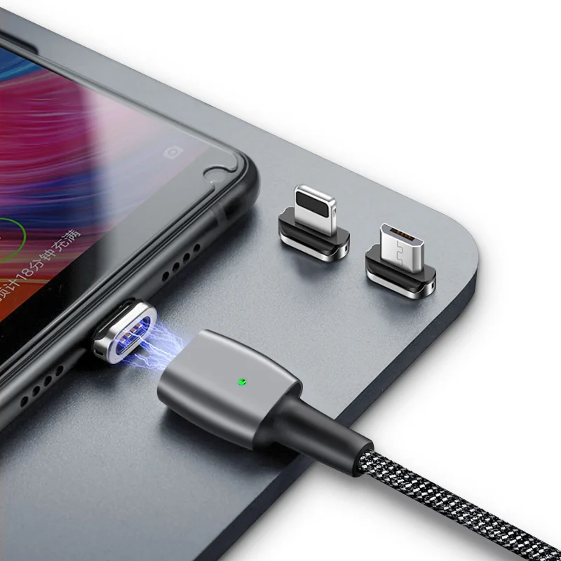 
2019 cheap price 3 in 1 usb cable nylon fabric magnetic charging cable 