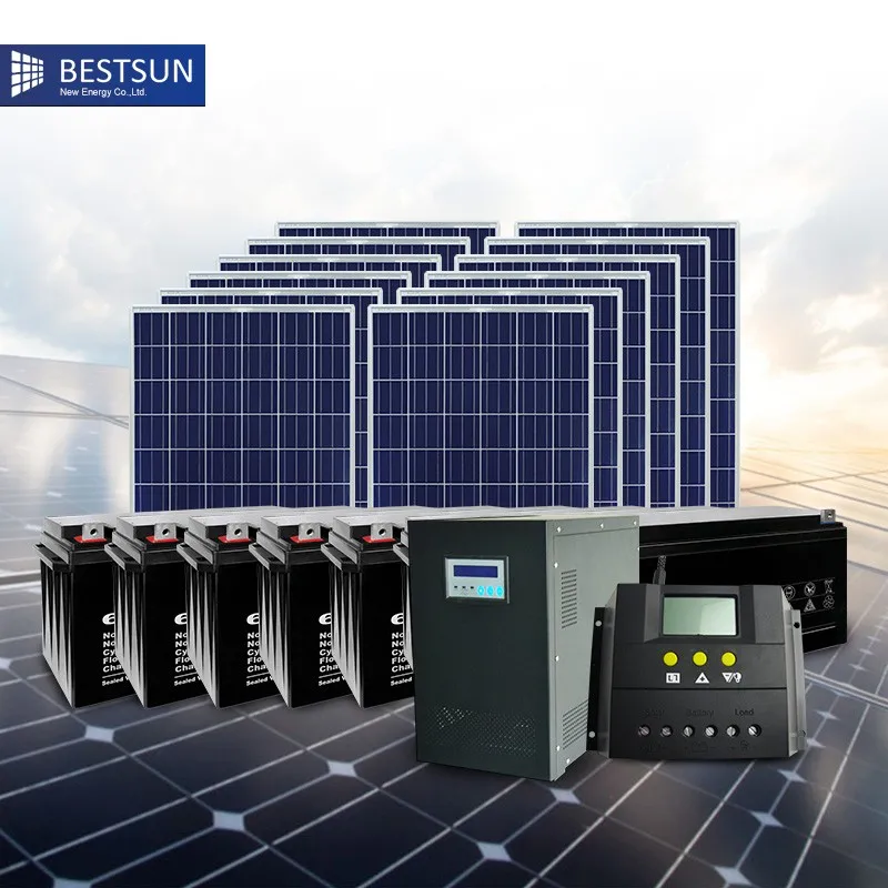 
solar panels 5000 watt set / potovoltaic panel system / on grid 