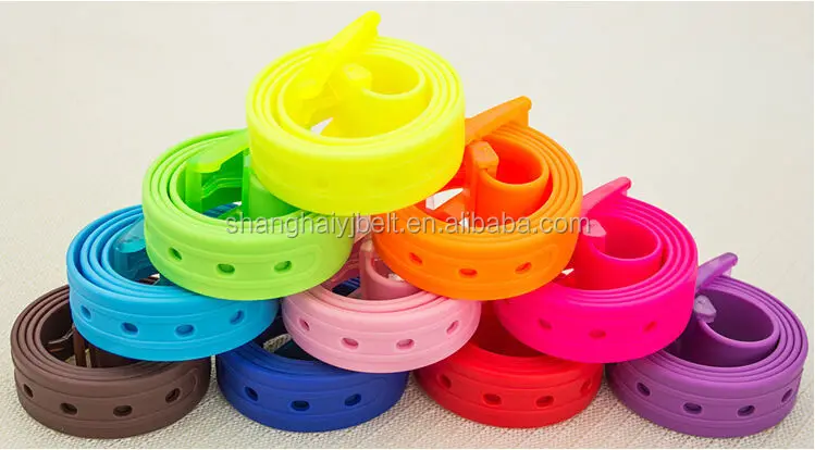 Фрукты гольф софтбол желе резиновый ремень силикон ремень красочные пластиковые ремни YJ-H00001