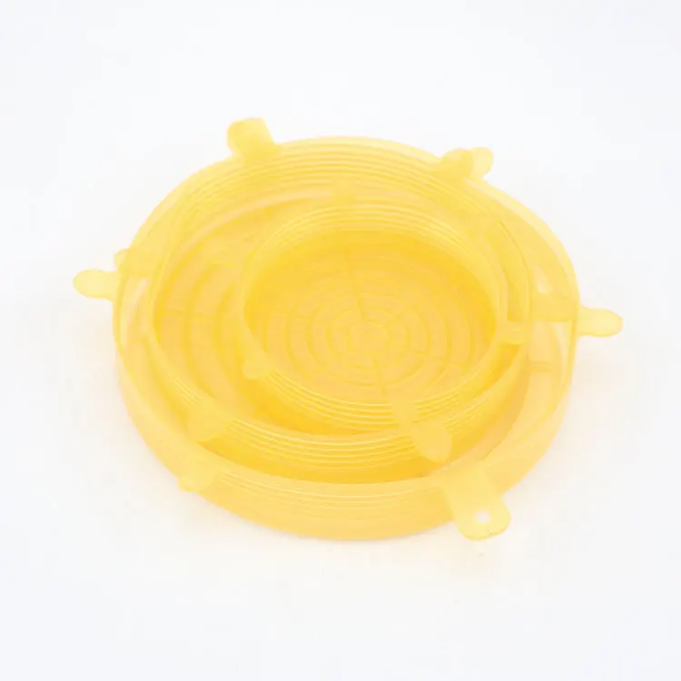 Силиконовые растягивающиеся крышки, умные крышки, вакуумные крышки