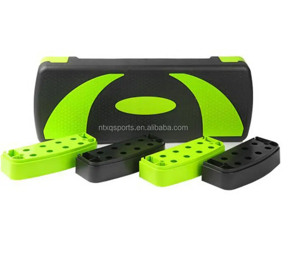 Adjustable Level 3 Aerobic Step Exercise Stepper Balance Step
