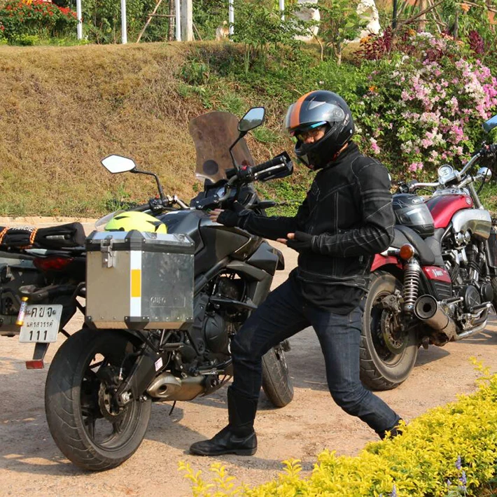 Чехол для мотоцикла SIKKIA QURO серебристого цвета