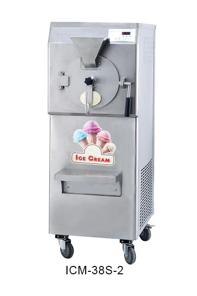 Commercial Italian Hard Ice Cream Making Machine / Hard Ice Cream Machine Batch Freezer for Sale