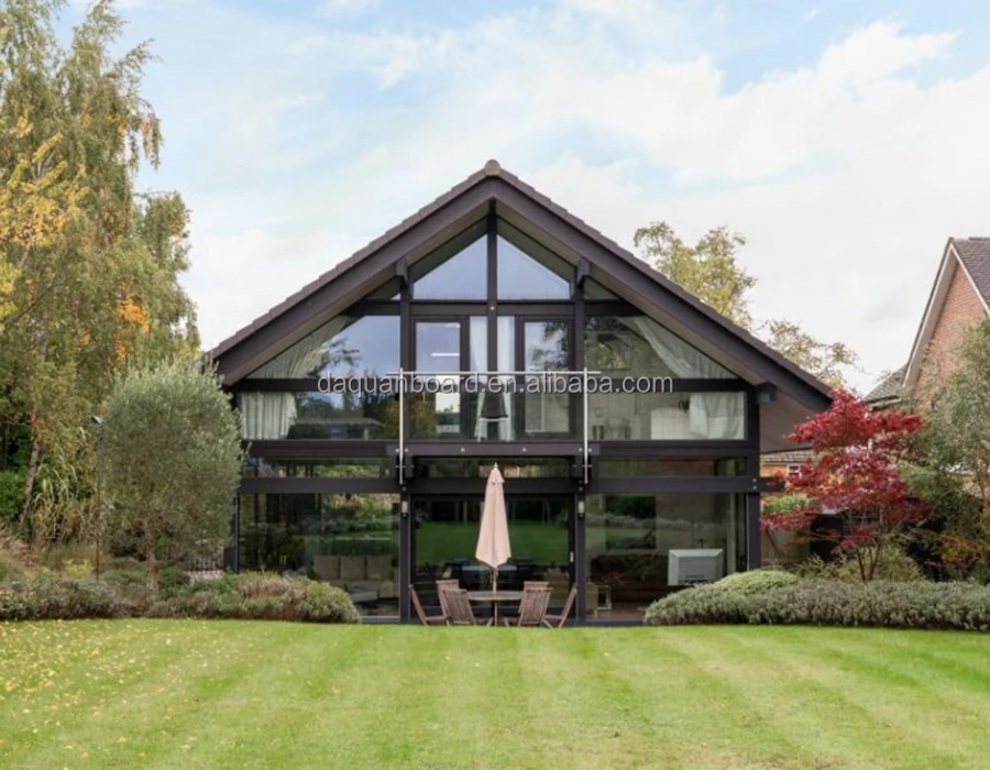 High quality prefabricated house germany bungalow home kits log cabin kits prefab house for sale