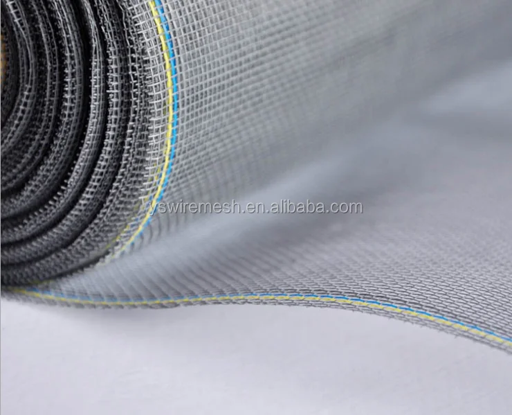 cheap and durable colored anti mosquito netting / fiberglass mesh window insect screen / fiberglass fly screen